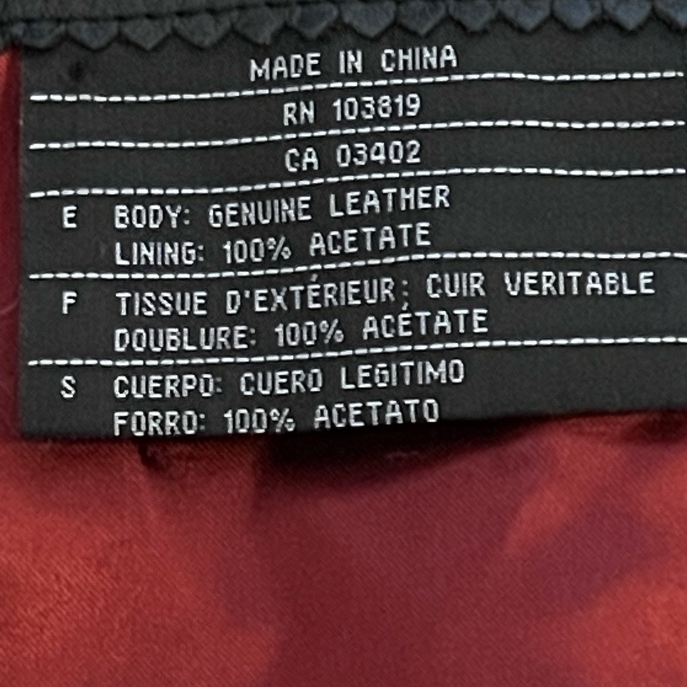 Vintage Harley-Davidson Black Leather modular dress size 12 - Picture 11 of 14